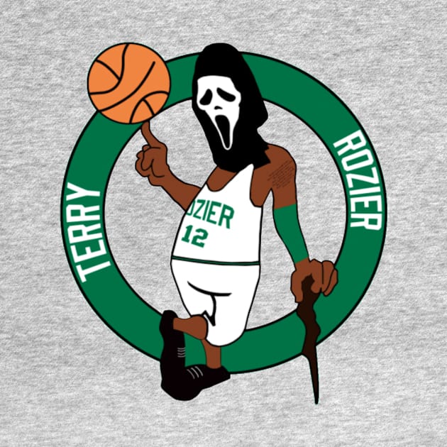 Scary Terry Rozier Celtics merch by lvafar